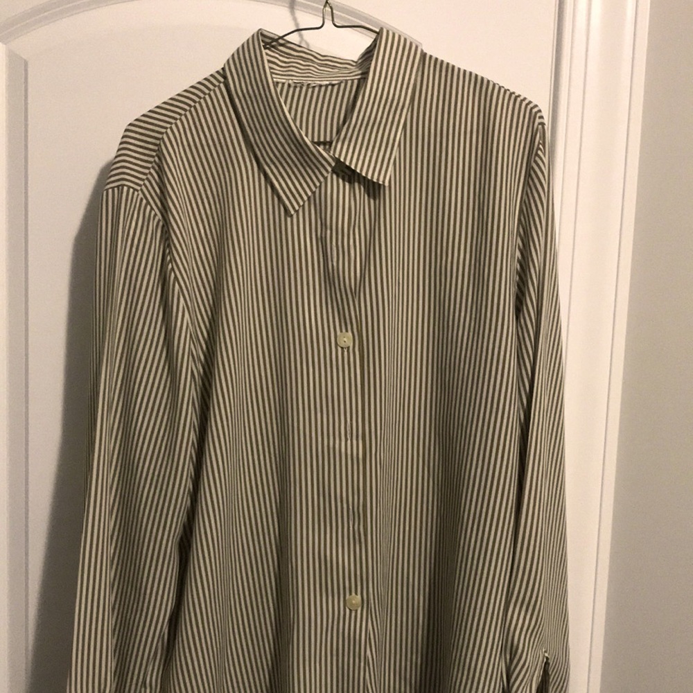 Stripes and relaxed feel size L box cut
